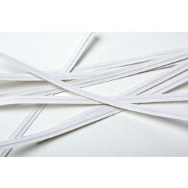 Papier Armé - lien blanc 10.2 x .4cm (1000  Pièces) [TT4WH]