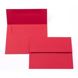 Enveloppe "Basis" Rouge, 184x133mm - 50 pcs