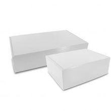 Boîte alimentaire Blanche, 61x37x14cm - 25 pcs