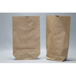 Sac en papier Kraft avec fond croisé, 140x220mm - 100 pcs