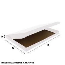 Carton pour Colis 415x305x85 mm blanc - 50 pcs