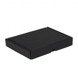 Carton pour Colis 350x250x25 mm Noir - 100 pcs