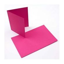 Carte "Basis" Rose, 124x178mm - 50 pcs