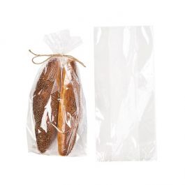 Sac à soufflet Écologiques et agréé contact alimentaire 15,2x8,3x34,3cm (100 pièces) [BGB7]