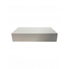 Boîtes traiteur 21.5x6x45cm Blanc - 125 pcs