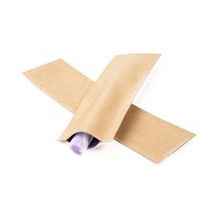 Sac Kraft à usage unique et avec sécurité aux enfants, 4 x 12,5 cm - 100 pcs