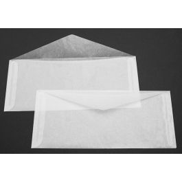 Enveloppe papier cristal 17x115mm - 100 pièces