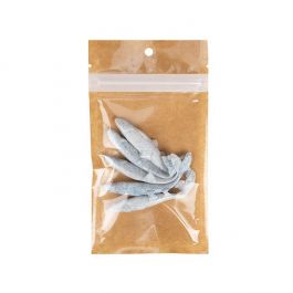 Eco-Friendly Grip Seal Bags Kraft 7.6x11.4 cm (100 pieces) [HZBBE3KC]