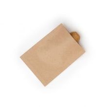 Sac Kraft à usage unique et avec sécurité aux enfants, 6,5 x 9 cm - 100 pcs