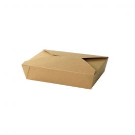 Take-Away Cardboard Boxes brown 1100 ml (280 pieces) [GB-DFC01632]