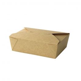 Take-Away Cardboard Boxes brown 1500 ml (180 pieces) [GB-DFC01662]