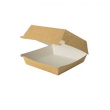 Boîte à burger en carton 17.5x17.5x8 cm - 400 pièces