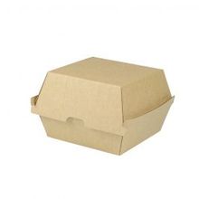 Boîte à burger en carton 13x14x8 cm - 250 pièces
