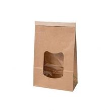 Sachets kraft avec femeture métallique 15. 5 x 7 x 24.2 cm - 400 pièces