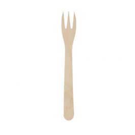 Fourchettes à frites Bois XL 17,5 cm Trident - 10000 pièces