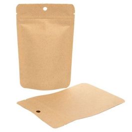 Doypack Compostable Kraft, 57 gr 102x60x152mm - 100 pcs