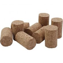 Bouchons en liège, H: 4 cm, d 2.5 cm, dim. 4x2,5 cm - 50 pcs