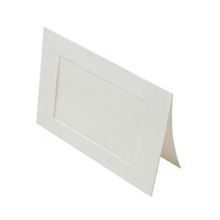 Carte Blanche avec ouverture pour photo ou impression, 130x178mm - 25 pcs