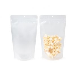 Doypack effet givré avec haute barrière protectrice 17.1x8.9x28.6 cm (100 pièces) [ZBGERR4F]