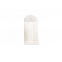 Enveloppes semi-transparentes 55x90mm - 100 pièces