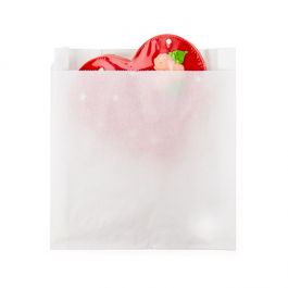 Sac sulfurisé Blanc, 15,2x2,9x16,5cm - 100 pcs