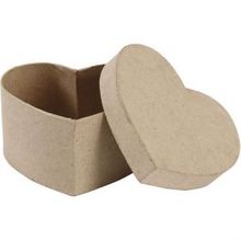 Boîtes en forme de cœur, 115x115x60mm - 1 pc