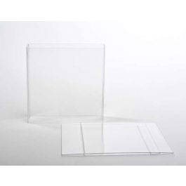 Couvercle transparent, 106x27x108mm - 25 pcs
