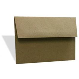 Enveloppe Marron, 165x121mm - 50 pcs