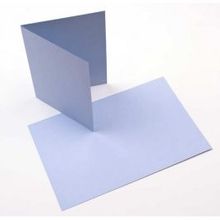 Carte "Basis" Bleu clair, 124x178mm - 50 pcs