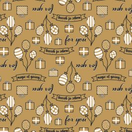 Brown kraft wrapping paper on a roll Gifts 50cm wide (1 pc.) [FP-IO1165]