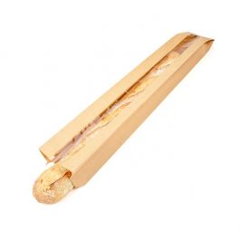 Kraft Bags 8,9x6,4x63,5 cm With Side Gussed (100 pieces) [KBB2]