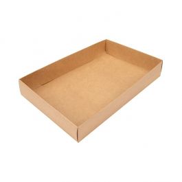 Fond de boîte kraft 15,2x3,8x24,1 cm (25 pièces) [KR13]