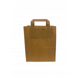 Sac en papier Kraft, 220+100x280mm - 50 pcs