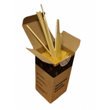 Eco straws of straw, tumbler 140mm x ⌀ 3-6mm - 250 pcs