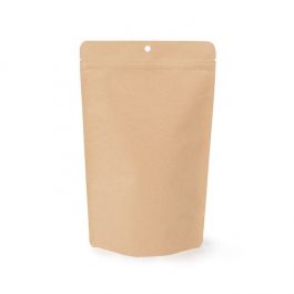 Doypack éco-reponsable à maintien vertical en papier kraft 17,2x8,9x28,6 cm (100 pièces) [ZBGEK4]