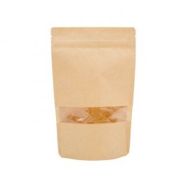 Doypack kraft 150x90x230mm (312gr) -100 pieces